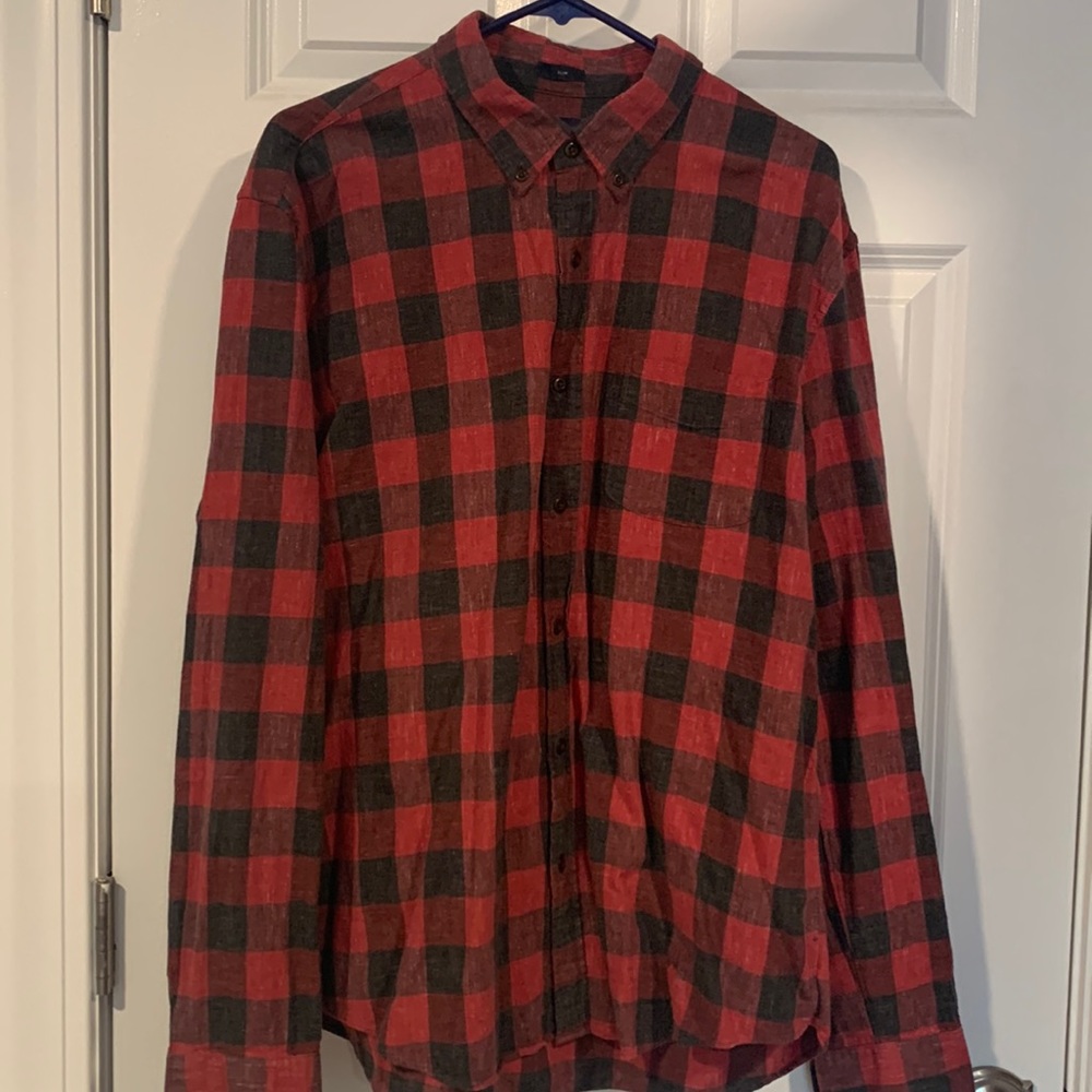 J. Crew Slim Homespun Long Sleeve